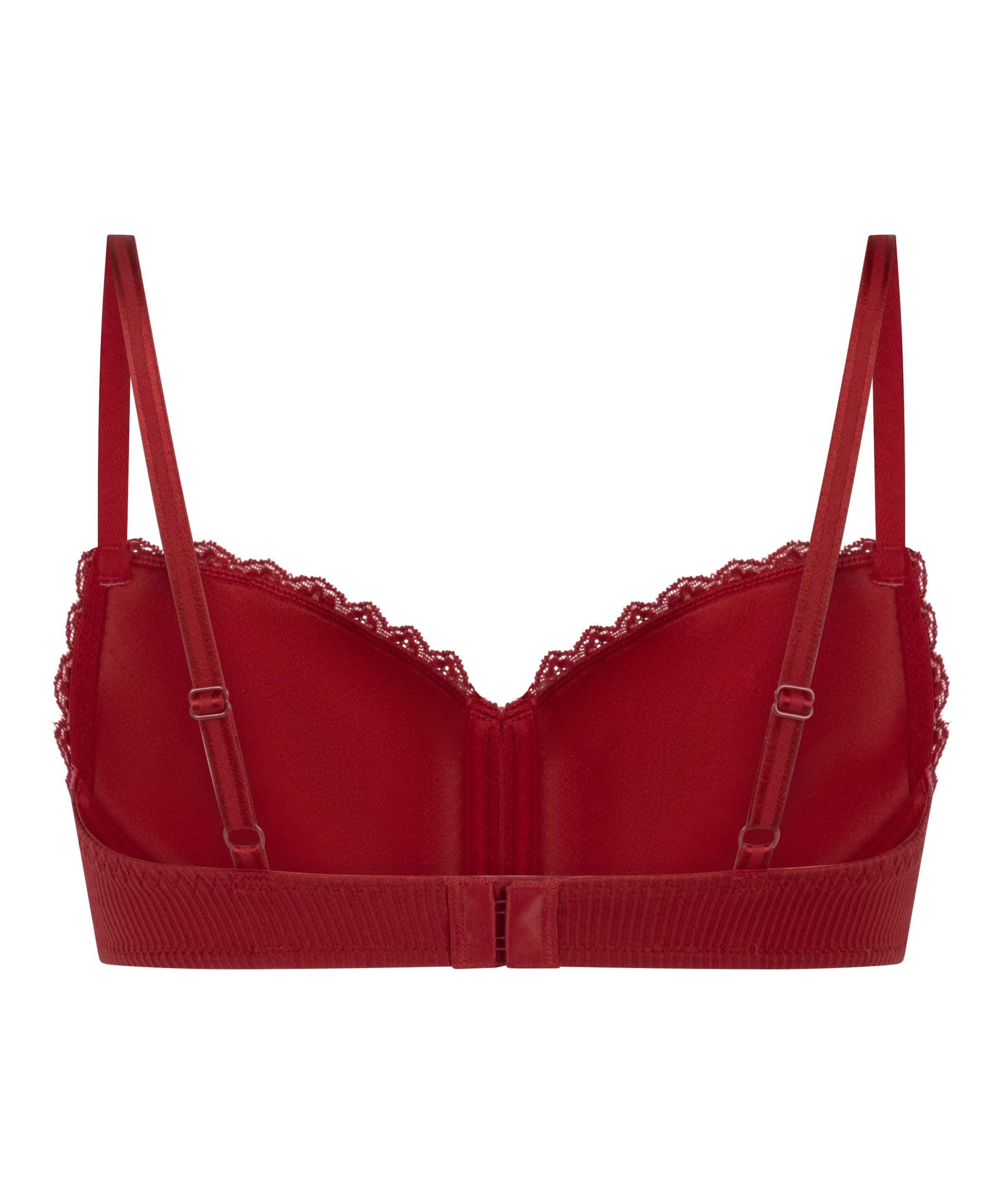 Hunkemöller Lola Padded Underwired Bra in Rot