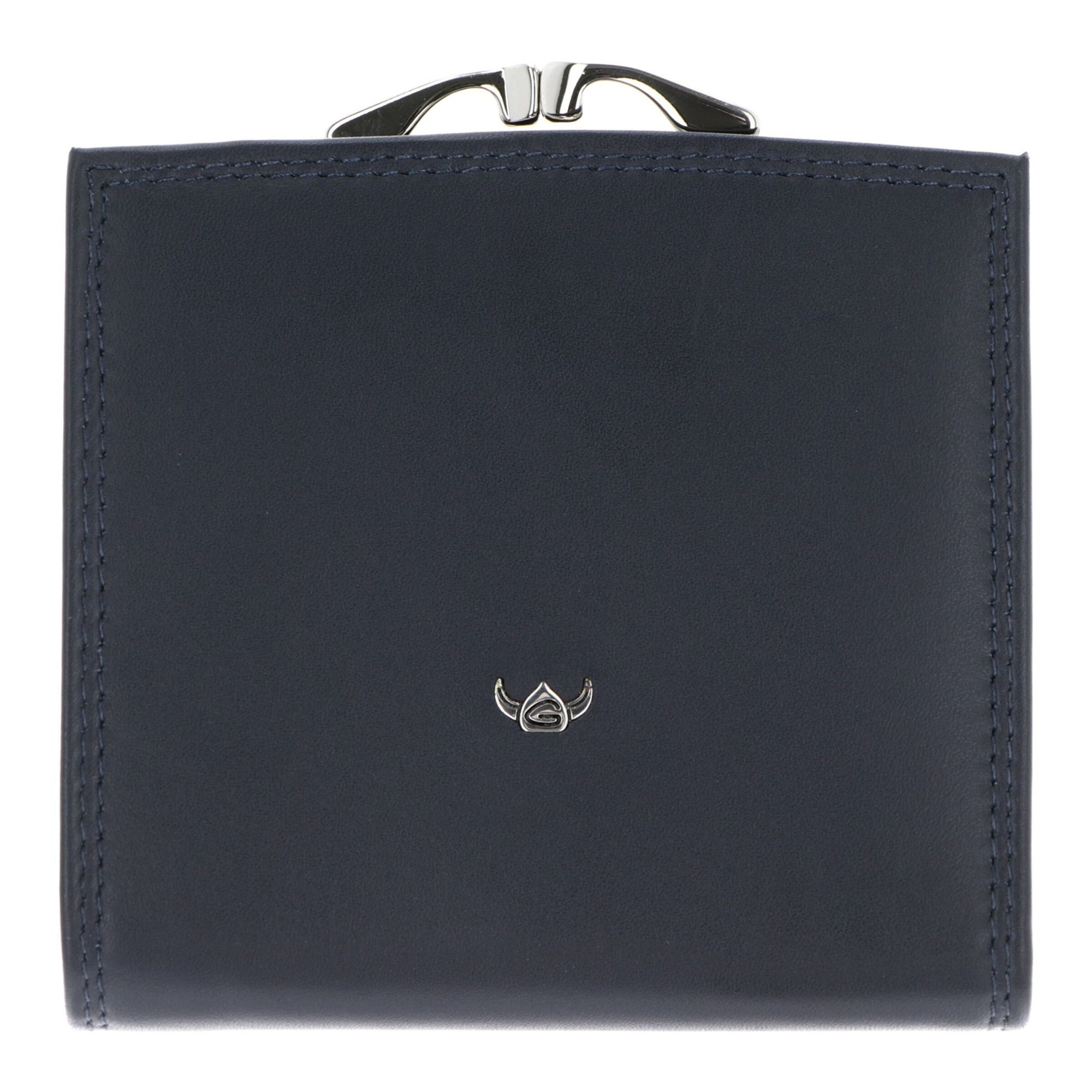 Porte-monnaies 'Polo' GOLDEN HEAD en bleu : devant