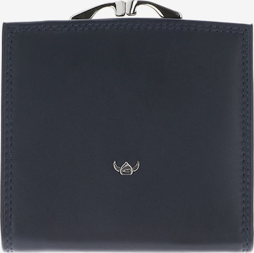 Porte-monnaies 'Polo' GOLDEN HEAD en bleu : devant