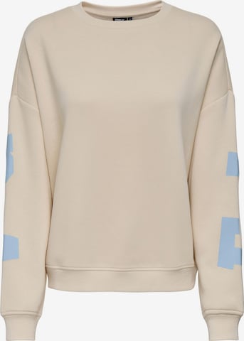 ONLY Sweatshirt i hvid: forside