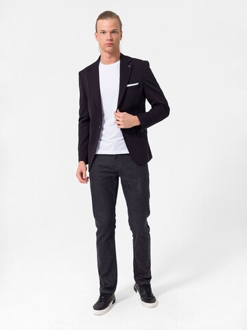 Coupe slim Veste de costume Daniel Hills en noir