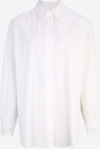 Selected Femme Tall Blouse 'Susanna' in White: front