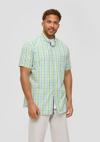 Coupe regular Chemise s.Oliver en vert : devant