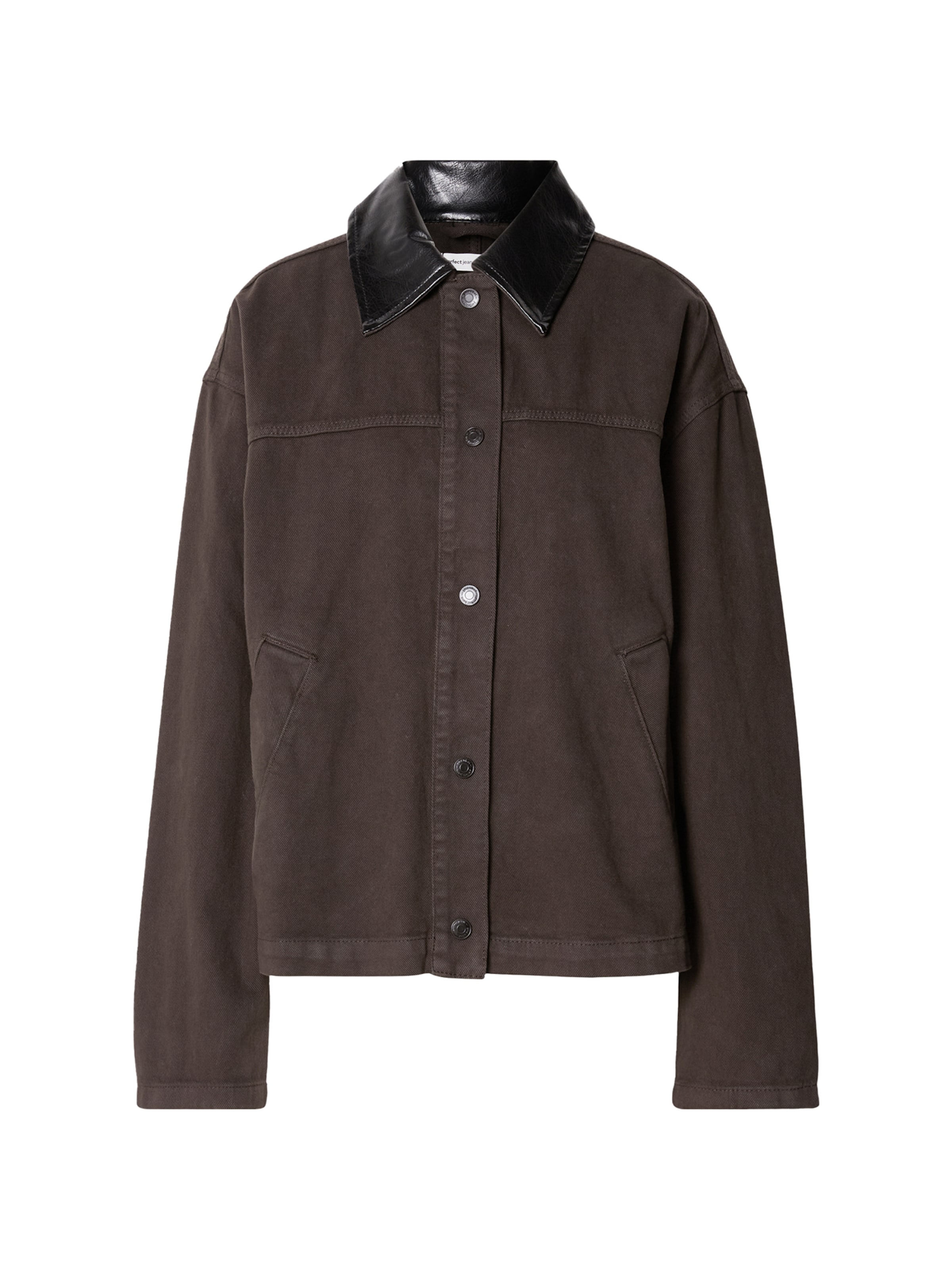 Veste mi-saison Gina Tricot en marron : devant