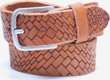 BA98 Belt in Brown: front