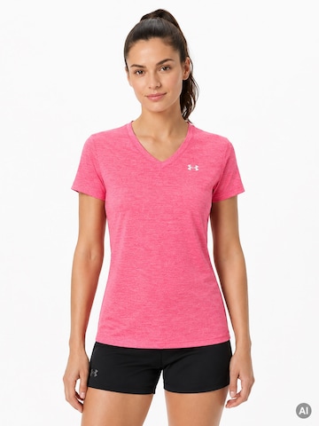 UNDER ARMOUR Funktionsshirt 'Tech™ Twist'‌‌‌‌‌ in Pink