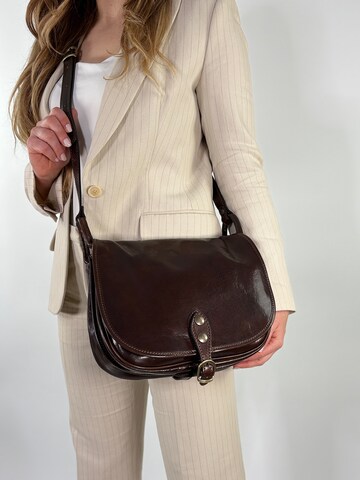 lePelou Handtasche 'LEANDRA' in Braun