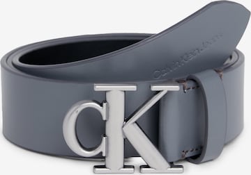 Ceinture Calvin Klein Jeans en gris : devant