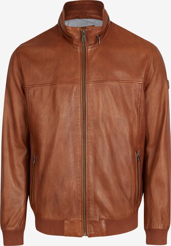 bugatti Between-Season Jacket in Brown: front