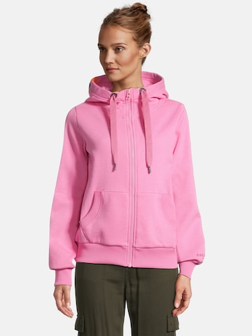 salzhaut Sweatvest 'Sööte' in Roze: voorkant