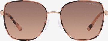 Lunettes de soleil Michael Kors en or