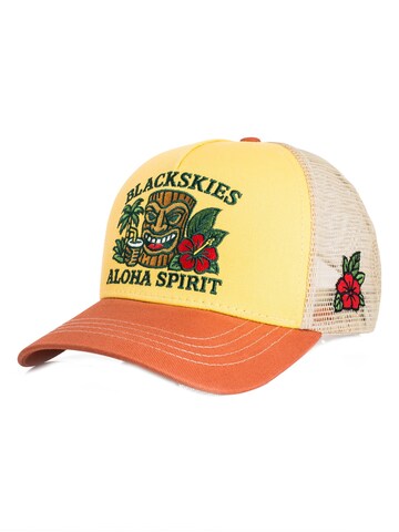 Blackskies Cap 'Aloha Spirit Trucker'‌‌‌‌‌‌‌‌ in Gelb: Vorderseite