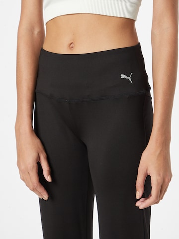 PUMA Flared Sportbroek in Zwart