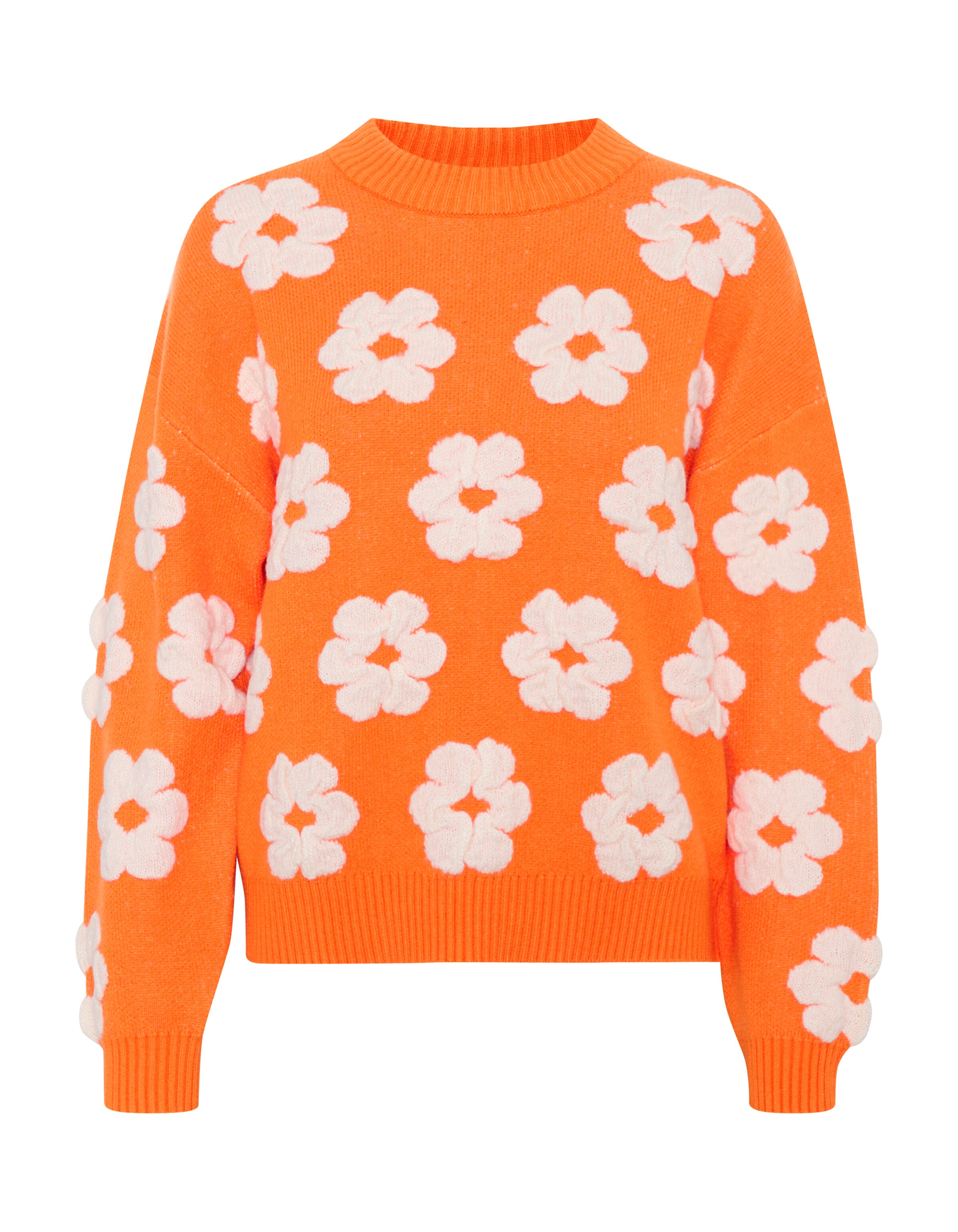 CULTURE Sweater 'Charla' in Orange: front