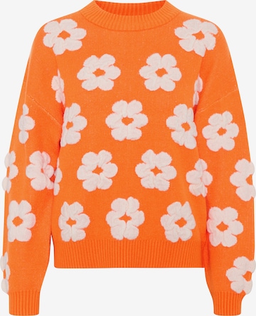 CULTURE Sweater 'Charla' in Orange: front