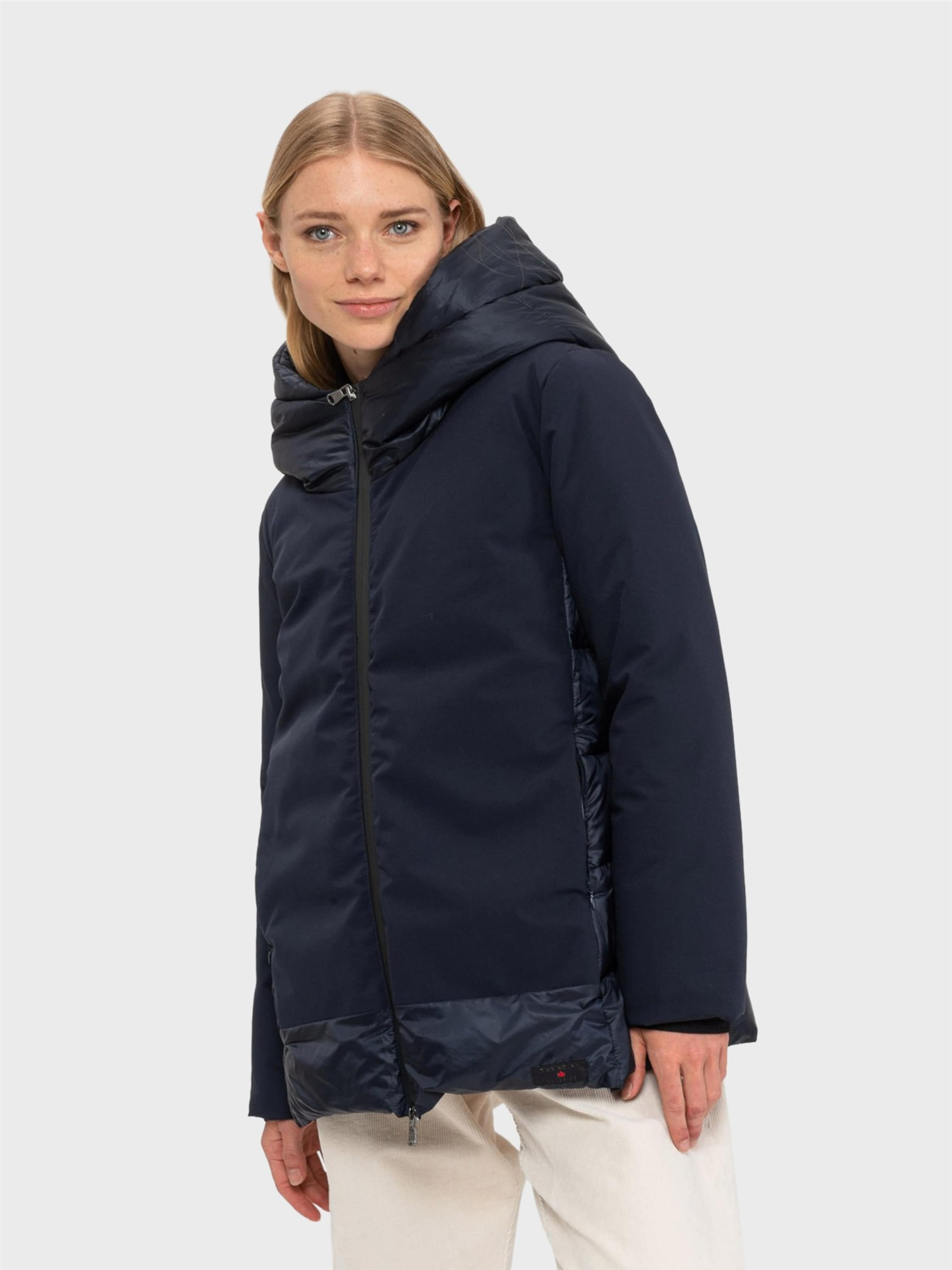 Canadian Classics Tussenparka ' LYTTON ' in Blauw: voorkant