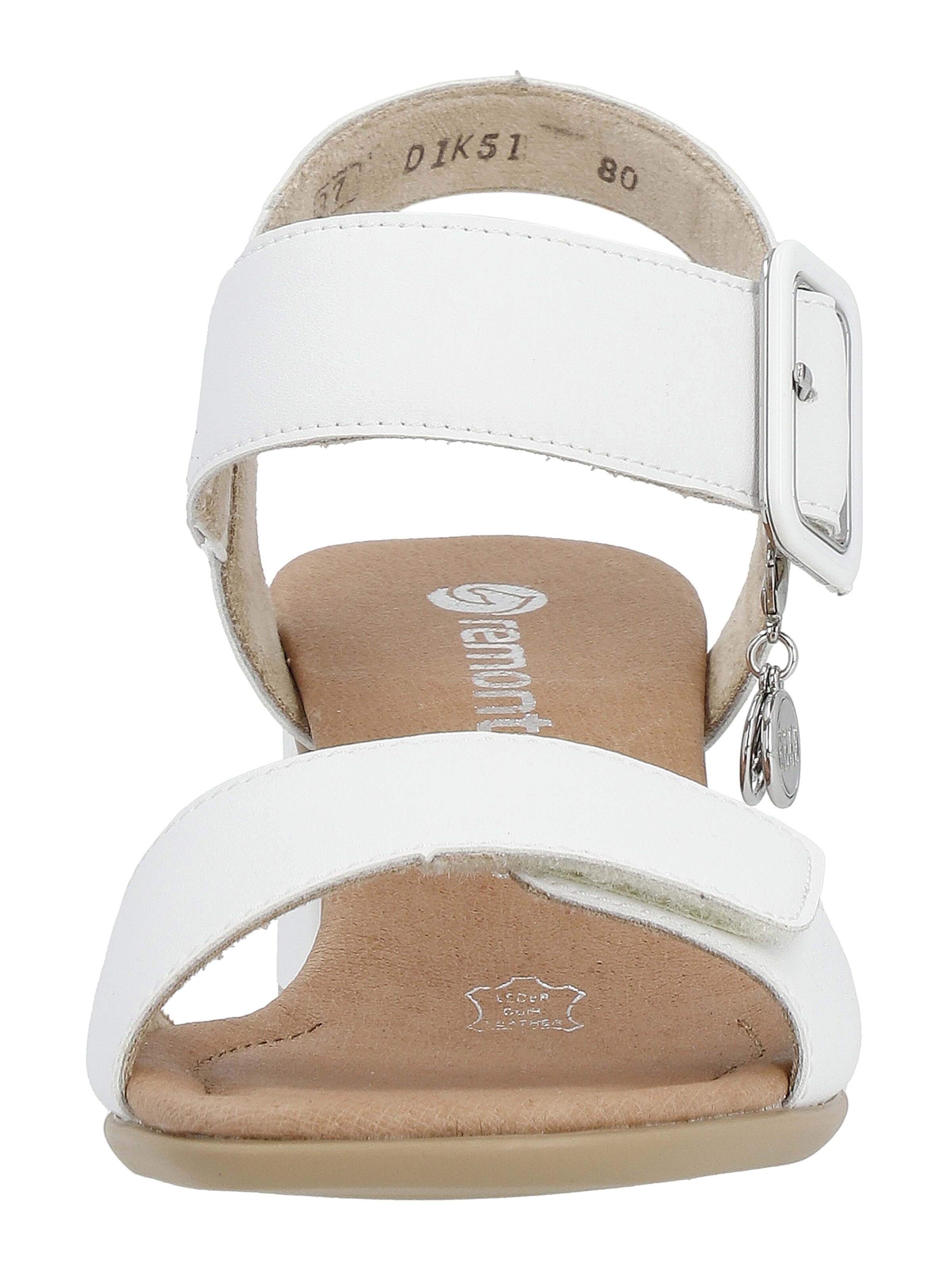 REMONTE Strap sandal in White