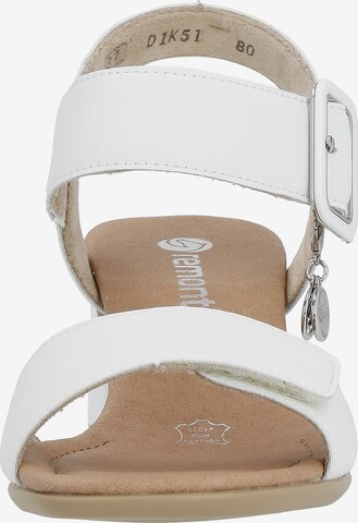 REMONTE Sandalen met riem in Wit