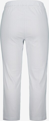 Ulla Popken Slim fit Pants 'Sienna' in White