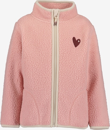 BLUE SEVEN Fleece Jacket in Pink: front