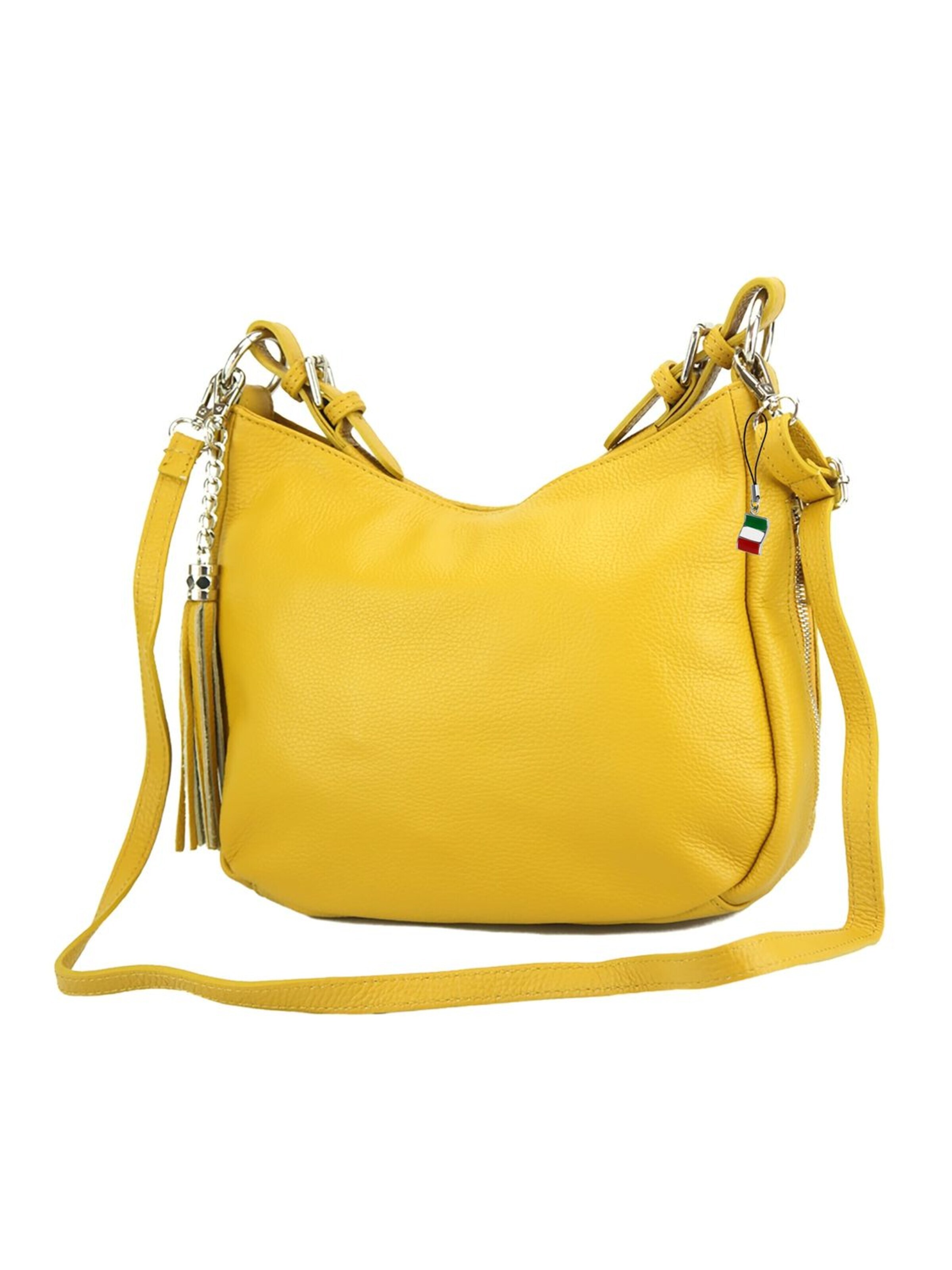Borsa a spalla di Florence in giallo