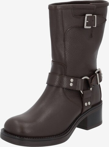 Palado Ankle Boots 'Leops' in Brown: front