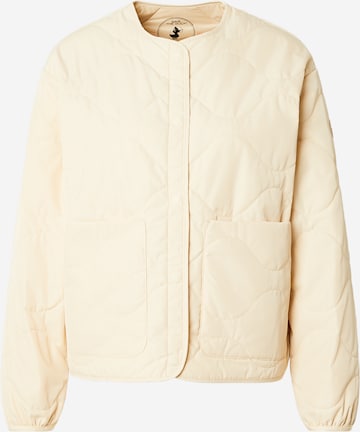 smėlio SAVE THE DUCK Demisezoninė striukė 'DESI': priekis