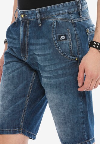 CIPO & BAXX Regular Jeans 'ELLIS' in Blau