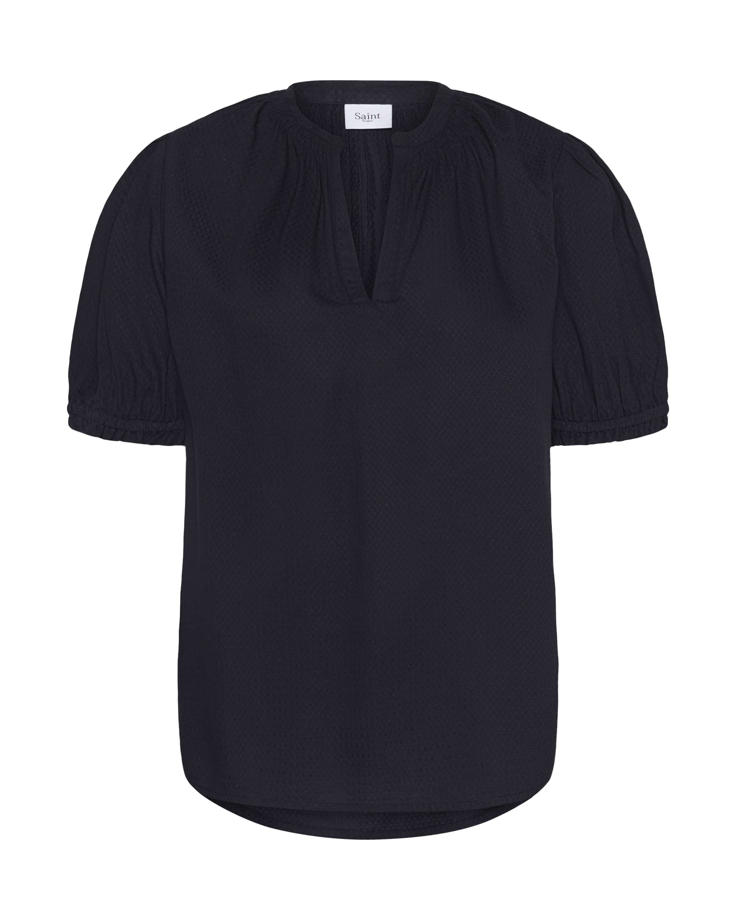 SAINT TROPEZ Blouse 'BrittSZ' in Blue: front