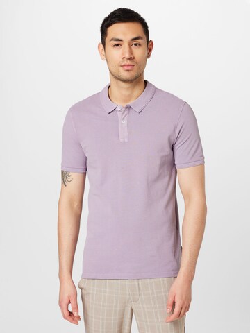 Only & Sons Poloshirt 'Travis' in Lila: predná strana