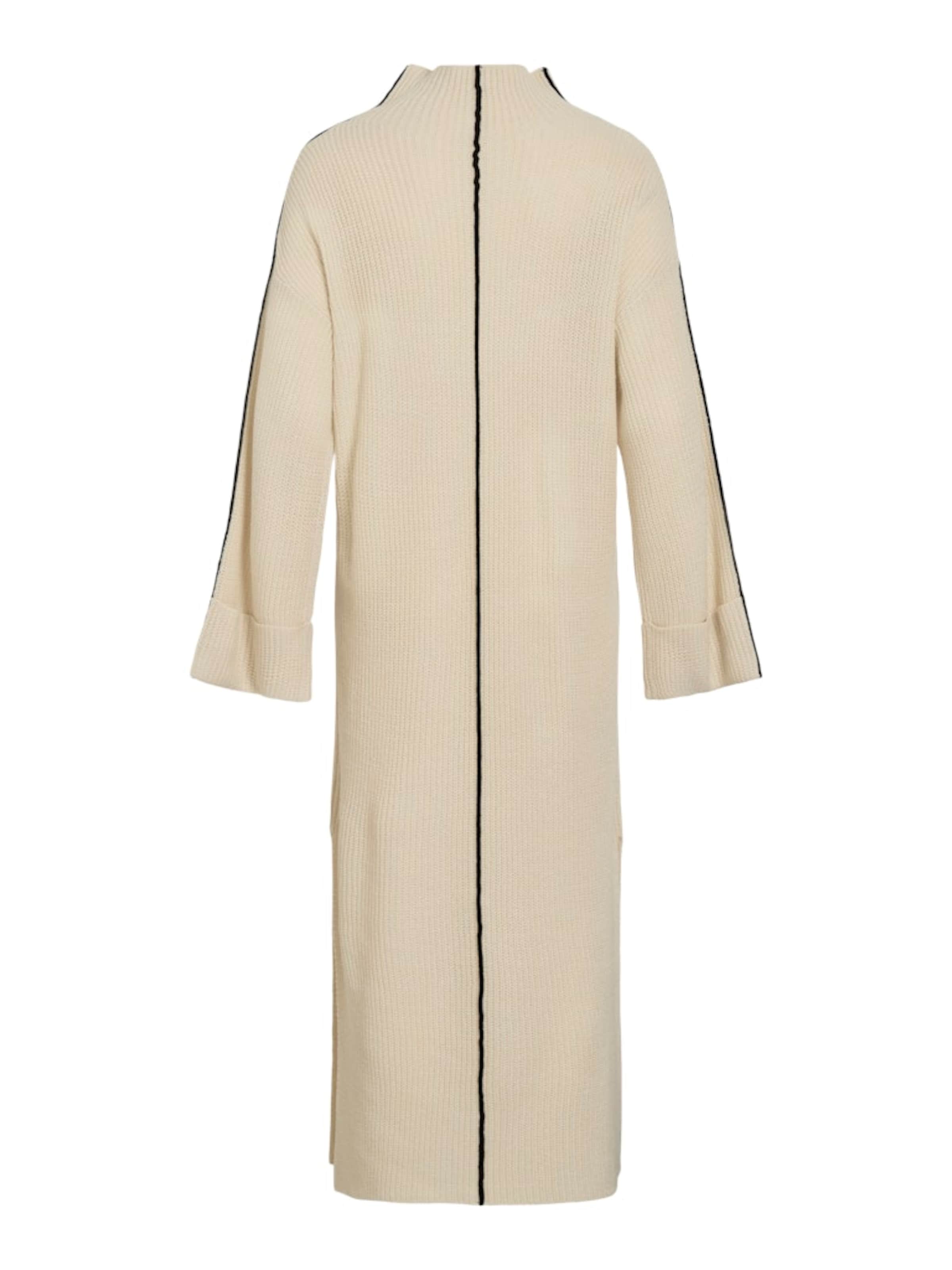 EVOKED Трикотажное платье в Бежевый