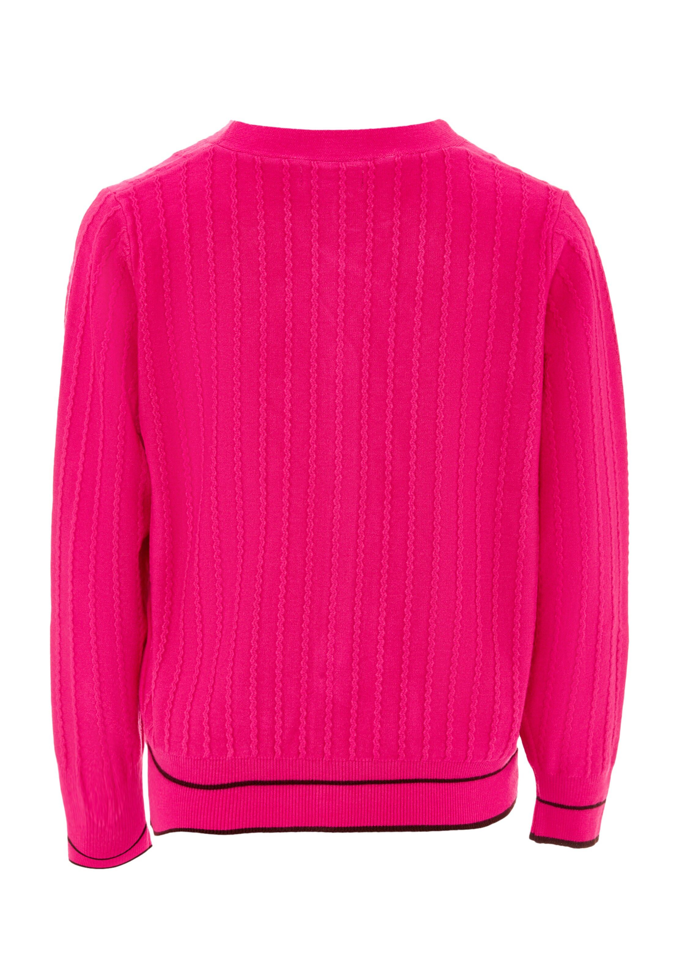 NALLY Вязаная кофта в Ярко-розовый