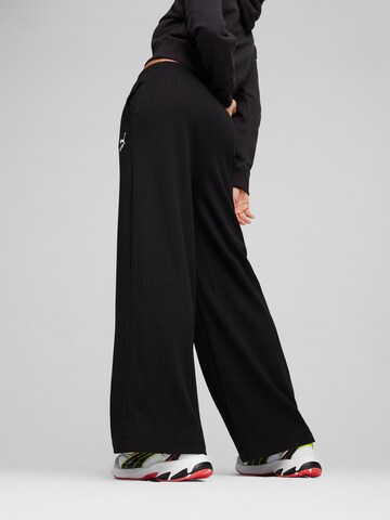 PUMA Regular Sporthose in Schwarz