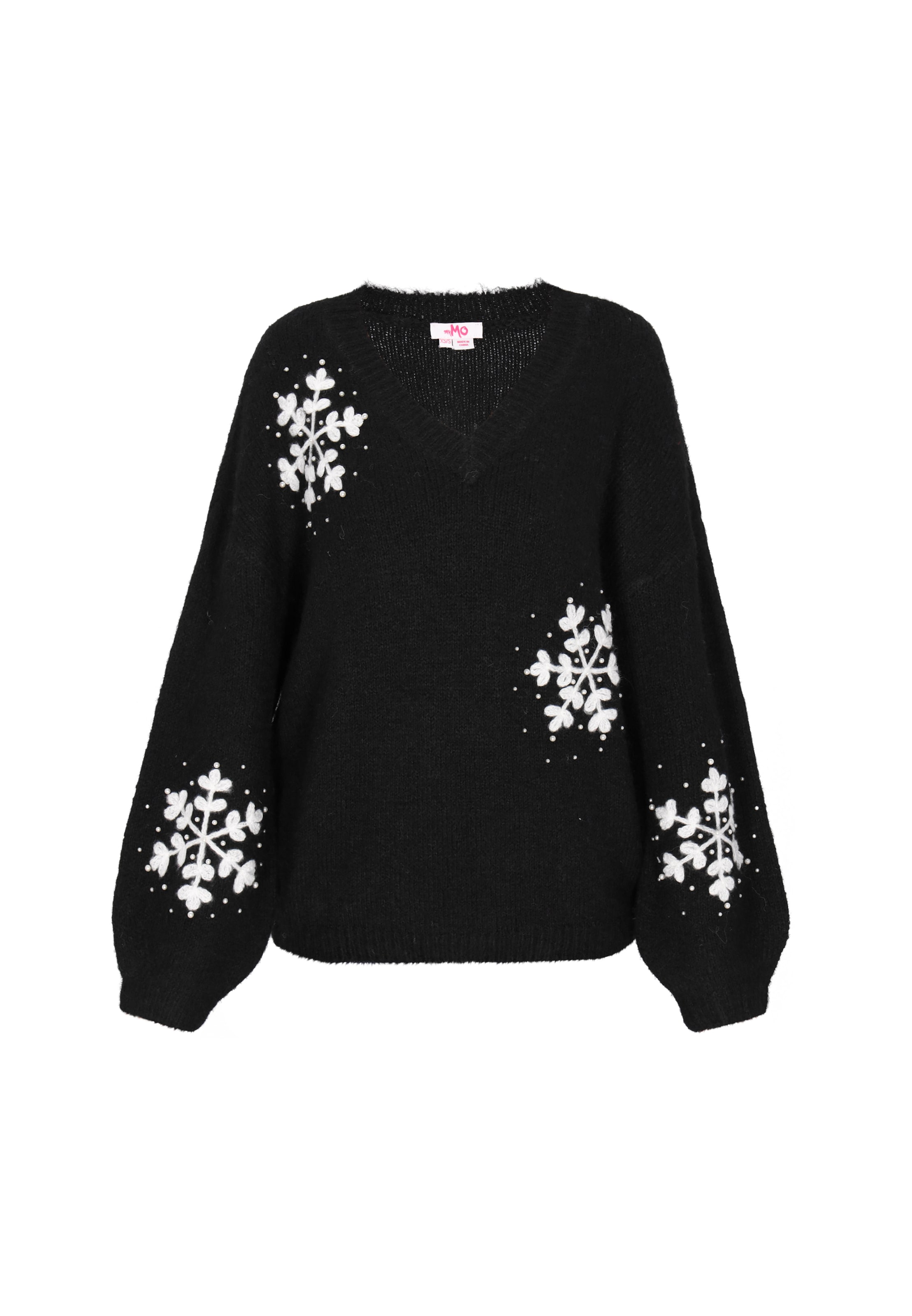MYMO Sweater 'Young Fashion' in Black: front