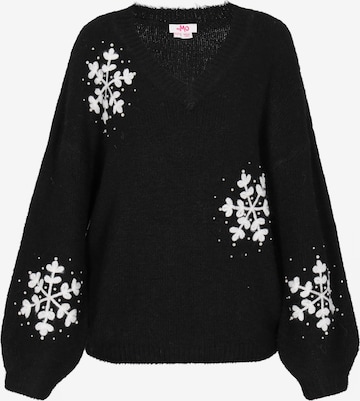MYMO Sweater 'Young Fashion' in Black: front