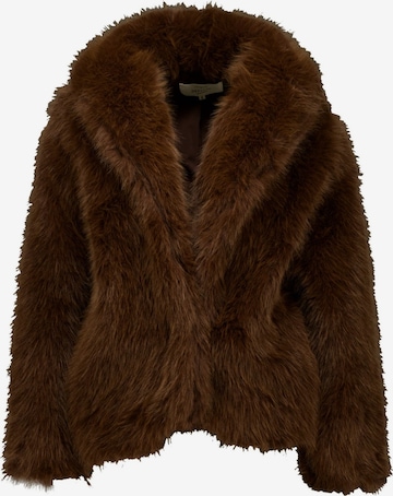 Veste mi-saison Deeluxe en marron : devant