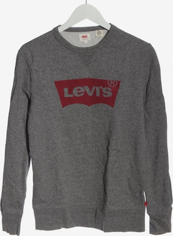 LEVI'S Sweatshirt & Zip-Up Hoodie in S in Grey: front