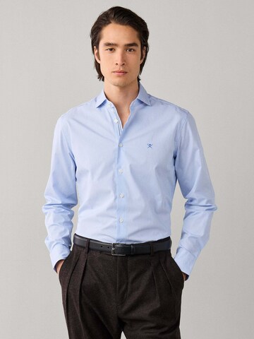 Regular fit Camicia di Hackett London in blu: frontale