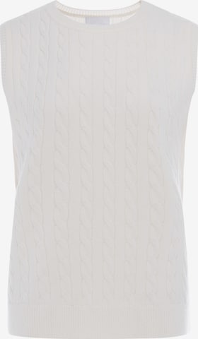 usha WHITE LABEL - Jersey 'Minimalistic' en blanco: frente