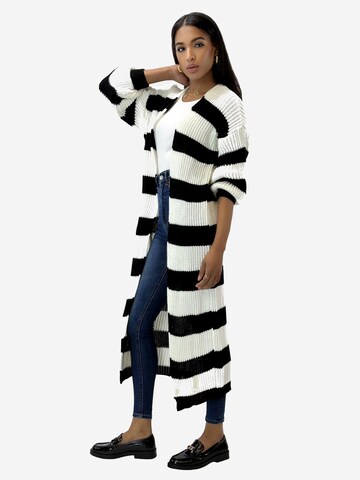 Elara Lang cardigan i sort