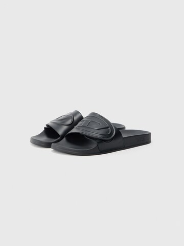 DIESEL Pantolette 'Bloop' in Schwarz