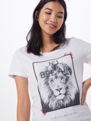 EINSTEIN & NEWTON Shirt 'bad hair day' in White