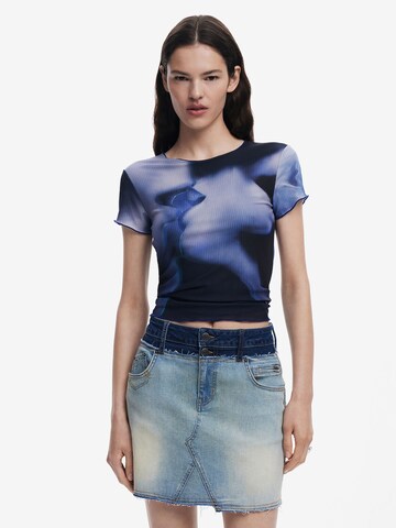 Jupe Desigual en bleu