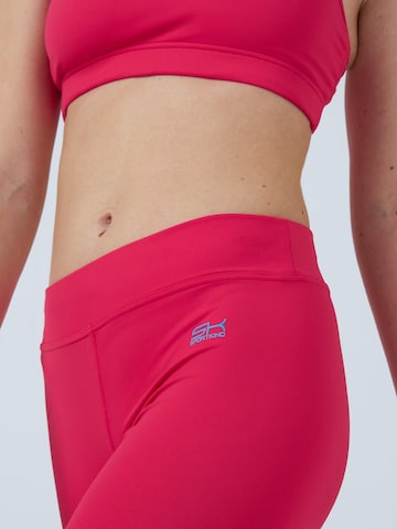 SPORTKIND Skinny Leggings '3/4 Leggings'‌‌‌‌‌ in Pink
