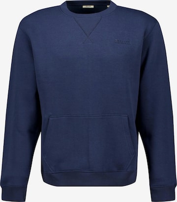 Sweat-shirt 'BENOR' Deeluxe en bleu : devant