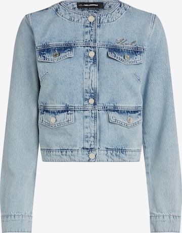 mėlyna Karl Lagerfeld Demisezoninė striukė: priekis