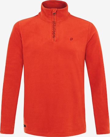 PROTEST Sportsweatshirt 'PERFECTO' in Oranje: voorkant