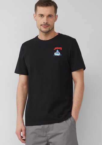 T-Shirt s.Oliver en noir : devant