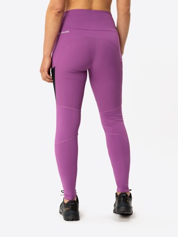 VAUDE Skinny Outdoor trousers 'Scopi II' in Purple