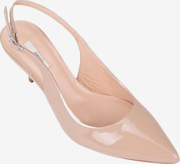Desa Slingback pumps in Beige: front